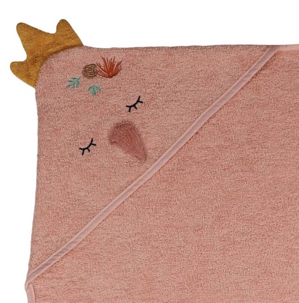 Blush & Blossom badstof badcape zwaan Ivy