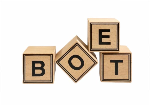 Houten naamblokken klein