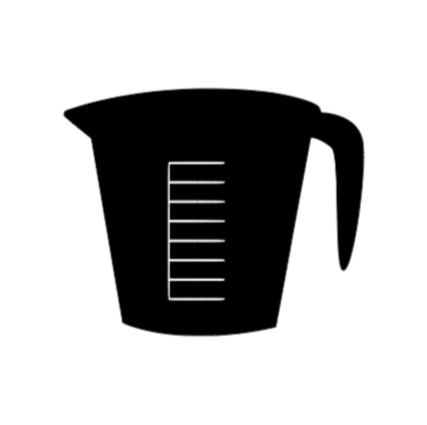 Ikea keukentje sticker maatbeker