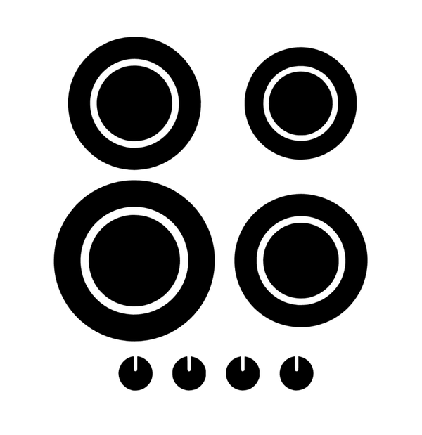 Kinderkeukentje sticker gaspitten