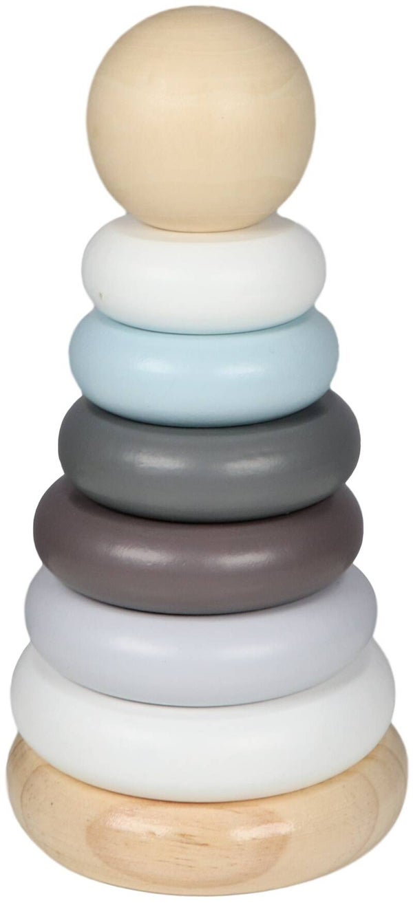 Tryco houten ringpiramide met naam