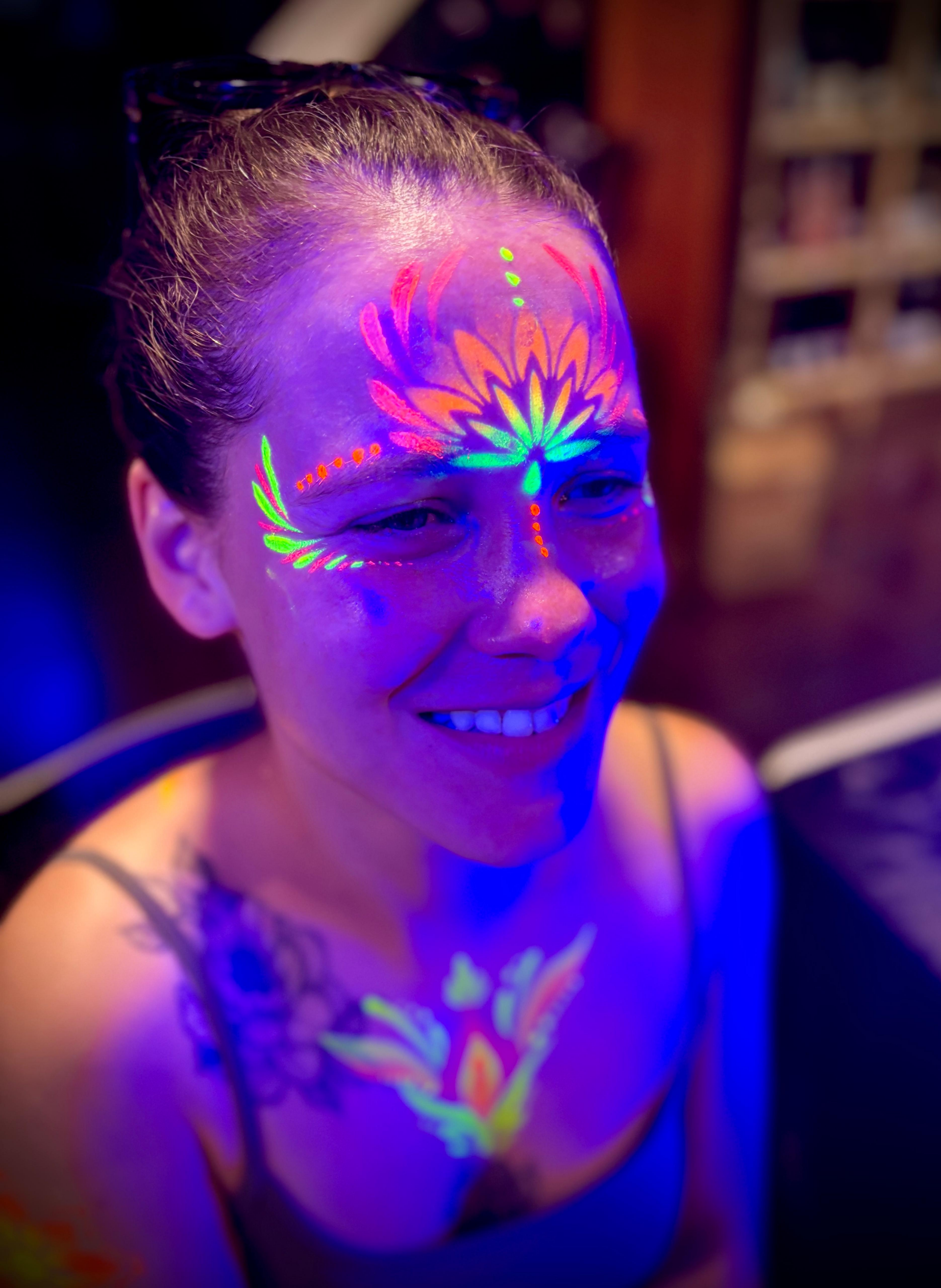 maquillage enfant Néon-Fluo