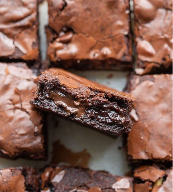 Brownie z Nutellą 🍫✨