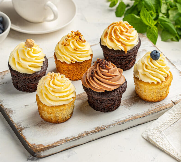 Ręcznie robione muffinki w wielu smakach