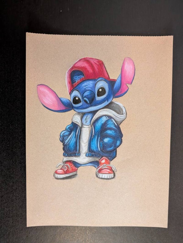 "Stitch mit Cap"
