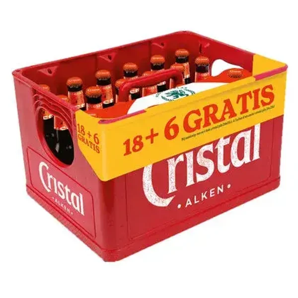 Cristal Alken 18+6 Gratis 24/25cl