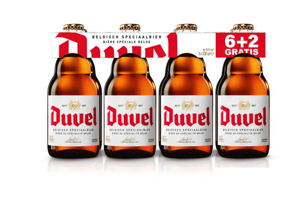 Duvel 6+2 GRATIS 8x33cl