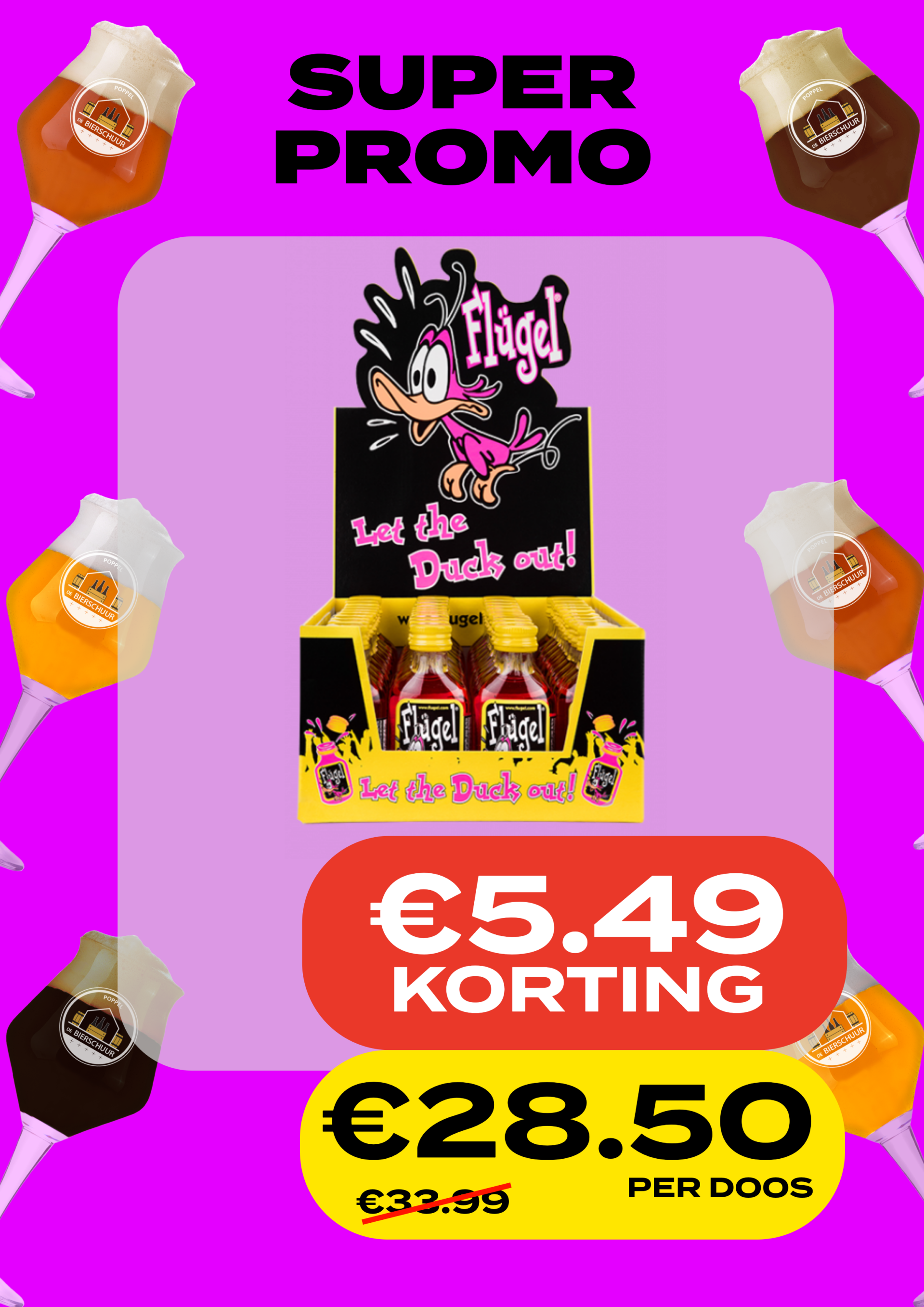 Flügel Doos 40x20ml