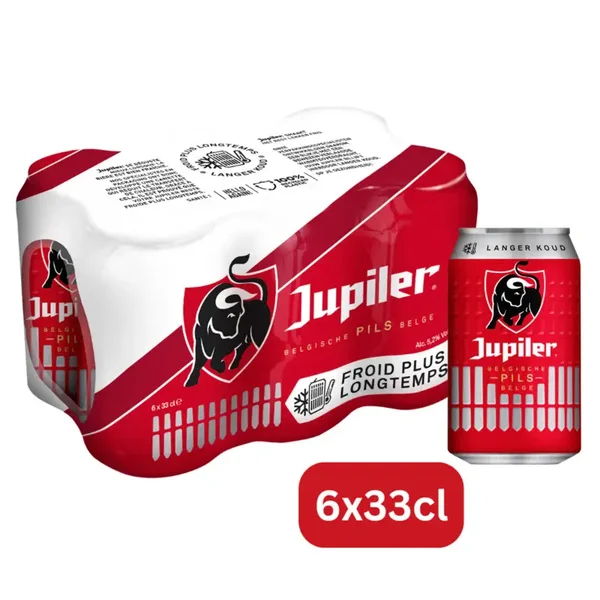 Jupiler Blik 6x33cl