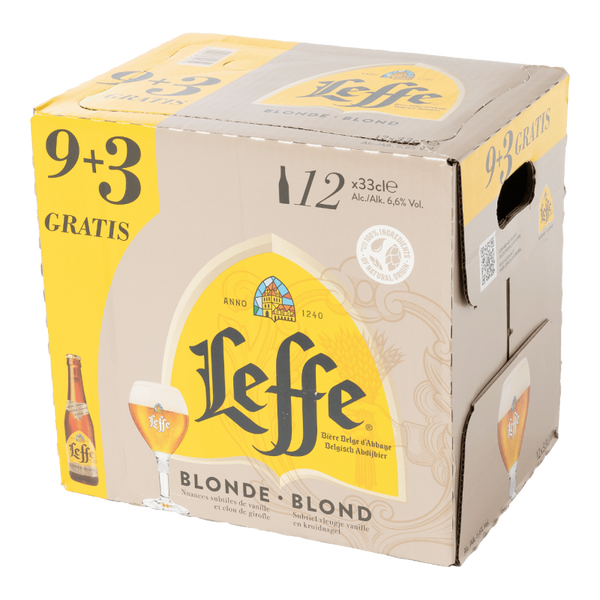 Leffe Blond 9+3 Gratis 12/33cl