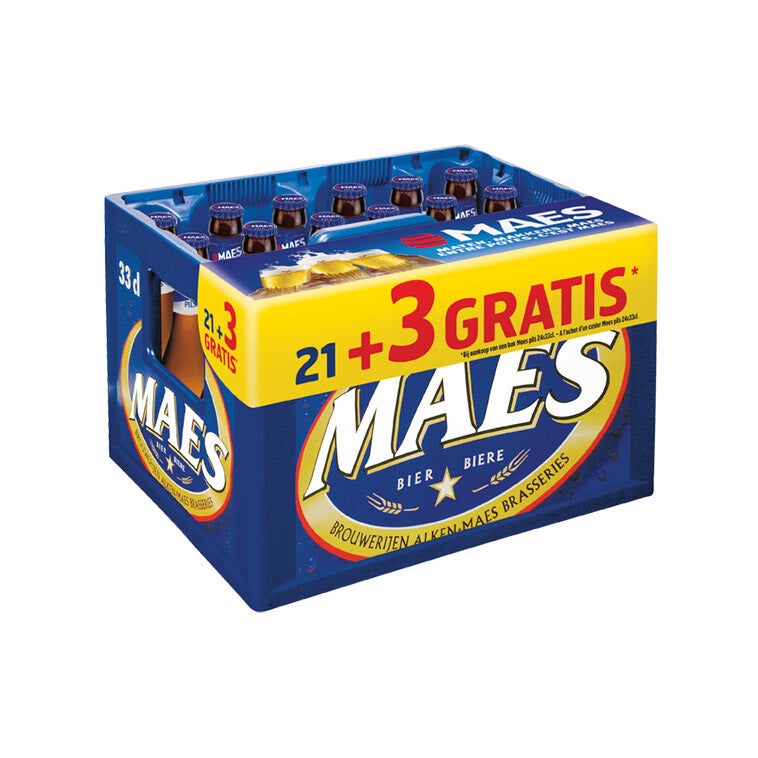 Alken Maes 21+3 Gratis 24/33cl
