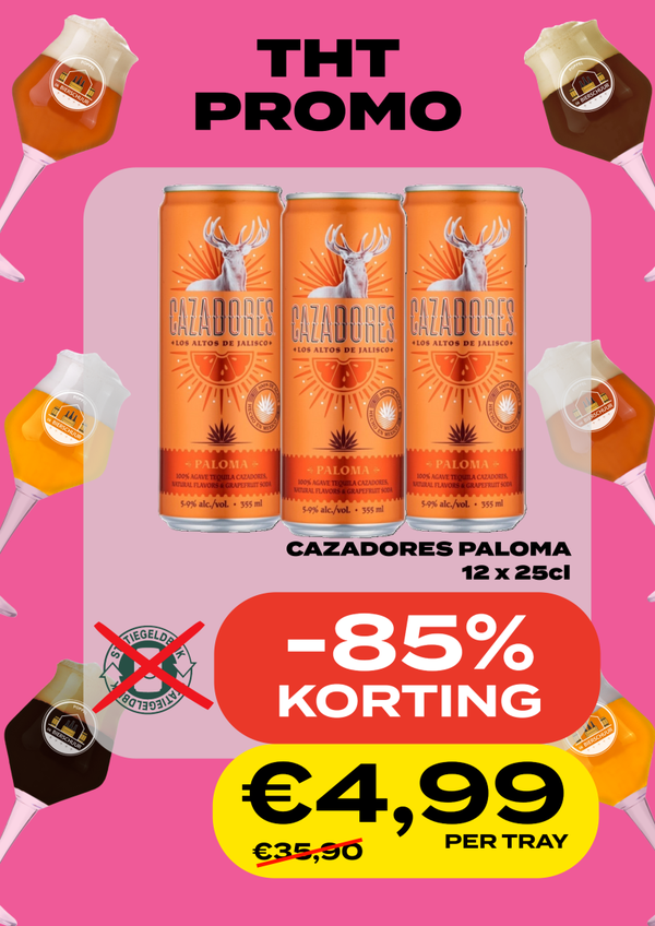 Cazadores Paloma Blik 12x25cl