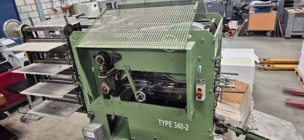 Kugler 340-2 automatic punching and perforating machine
