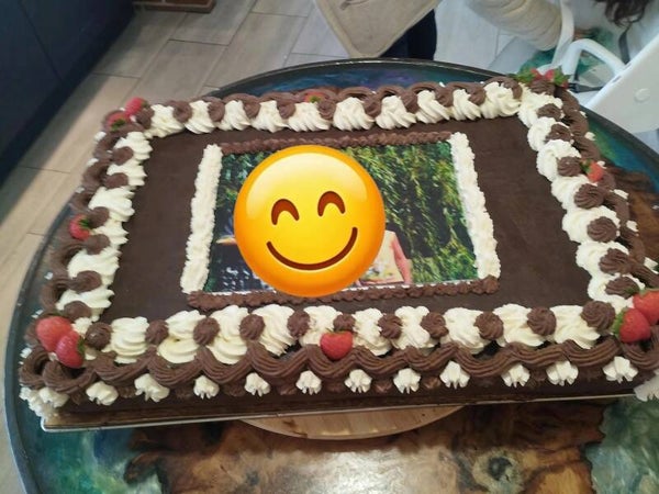 Gâteau chocolat, croustillant praliné.