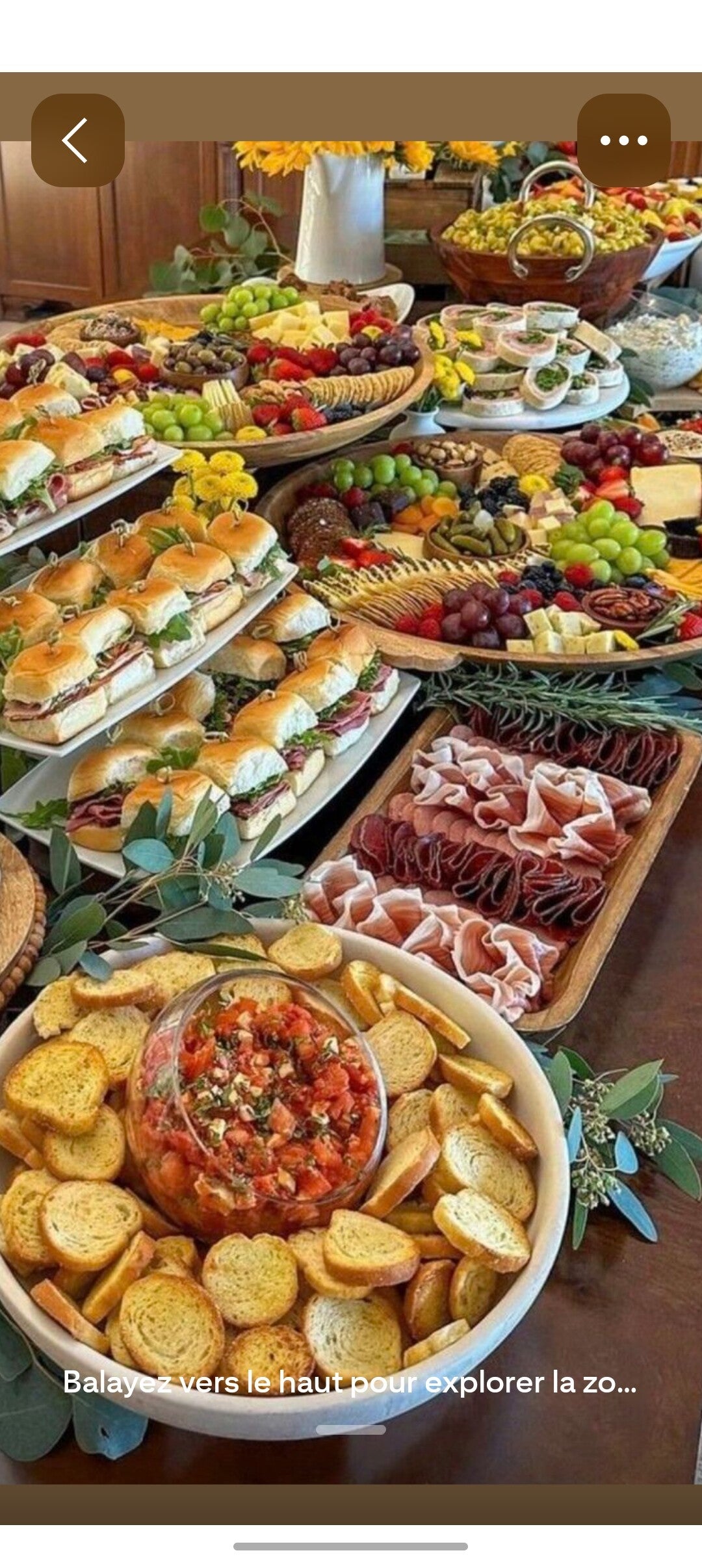 Plateau traiteur, Mini wrap, burger, quiche,batboot, samoussas pizza