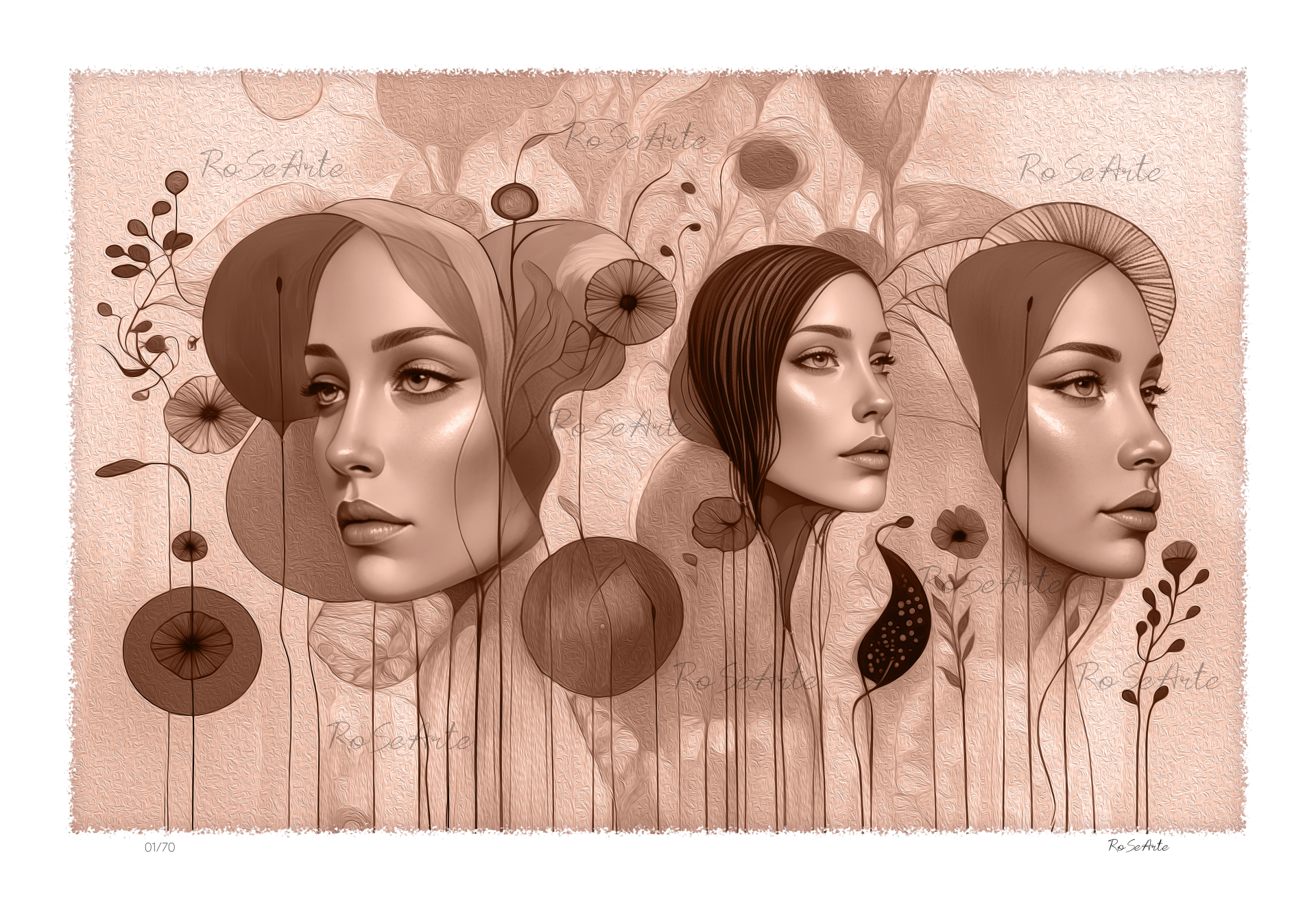 "Sogno Botanico" 77X50