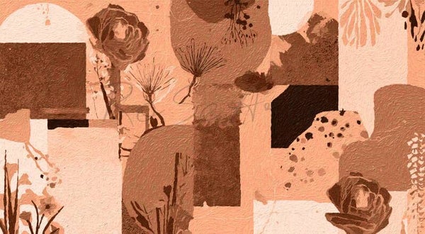 “Eco di Fiori” 120X66 cm.