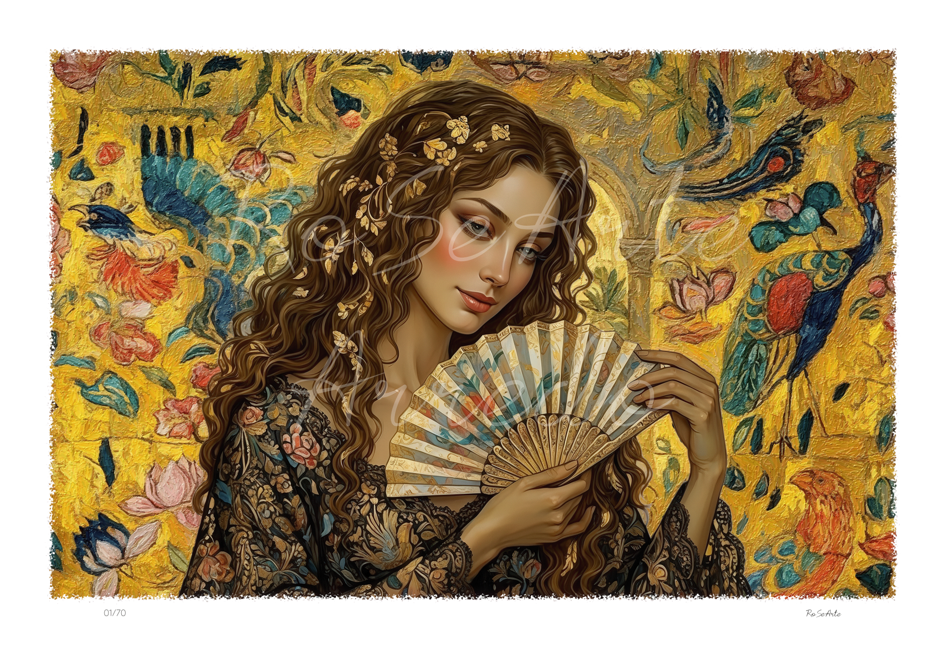 Il silenzio Dorato 77X50