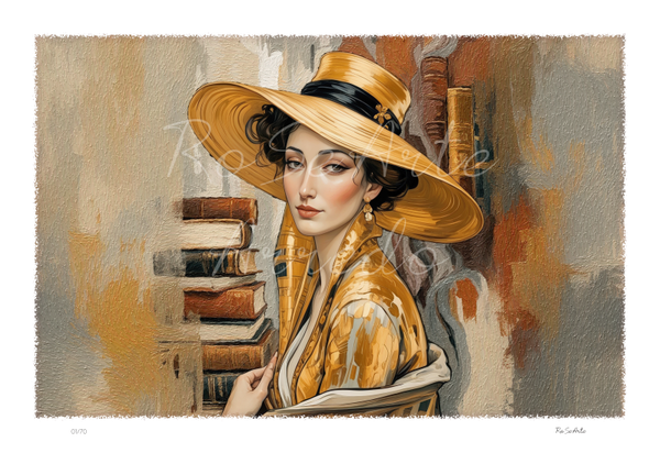 La Custode dei Pensieri Dorati 77X50