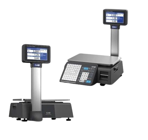 CAS CN1 FLAT LABEL PRINTING SCALE