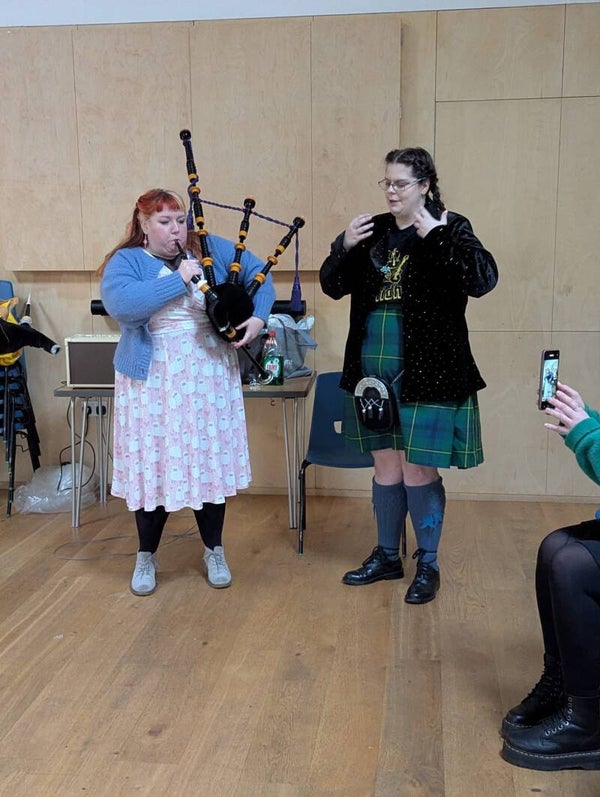 One‑to‑One Bagpipe Lessons
