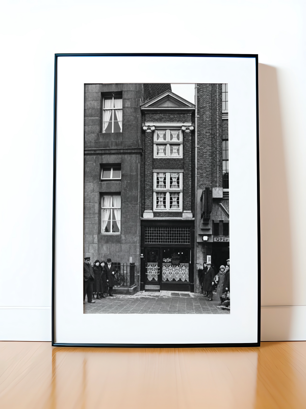 De Schietspijp – Historische Fotoafdruk in Lijst met Passe-partout – Uitgave 26-6-1