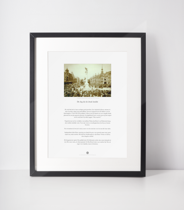 Uitgave 1 - Onthulling Drakenfontein 1903 - Historische wandafdruk