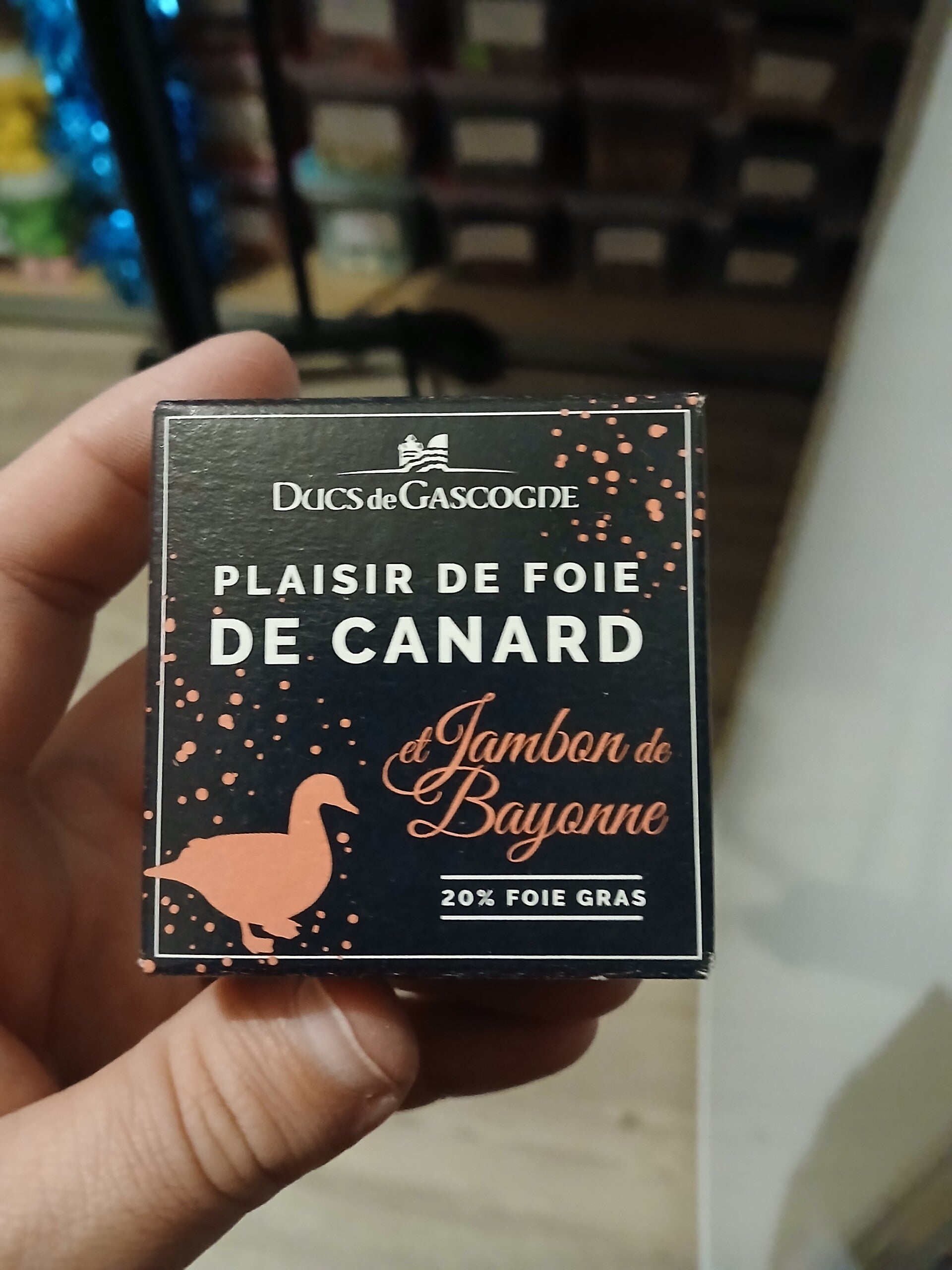 Plaisir foie de canard et jb de Bayonne (20% foie gras) 65g duc de Gascogne