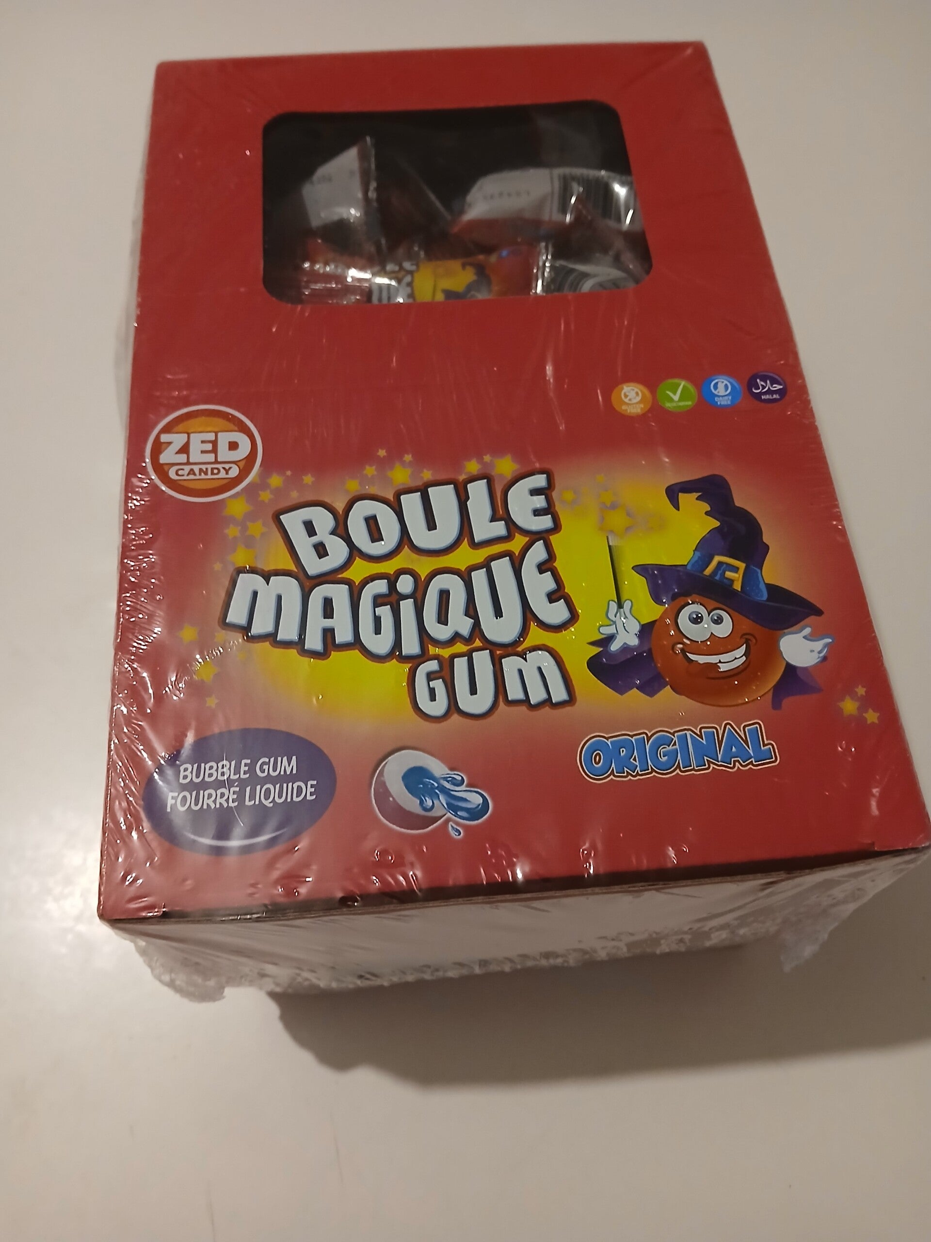 Boite 100 boule magique goût original