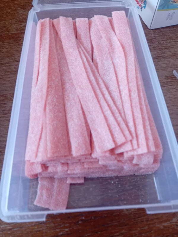Bandos acidulés goût fraise lot 10