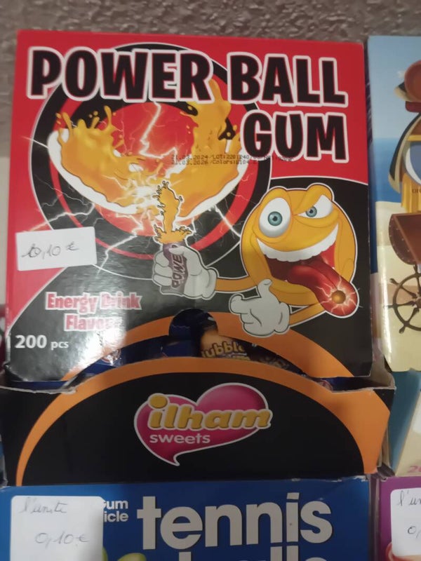 Gum power ball