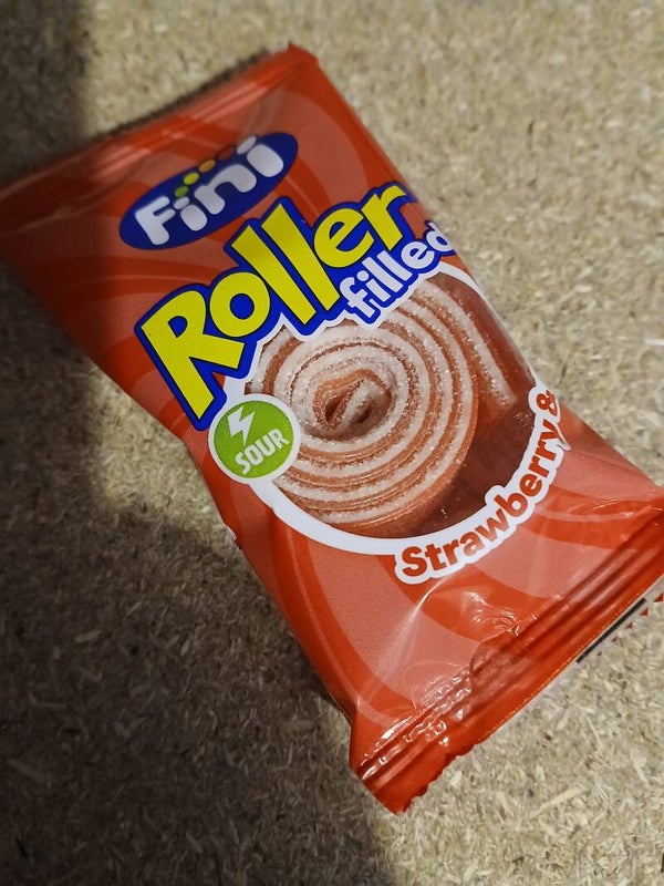 roller fourré fraise