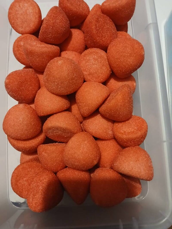 balle de golfe gout fraise lot 10