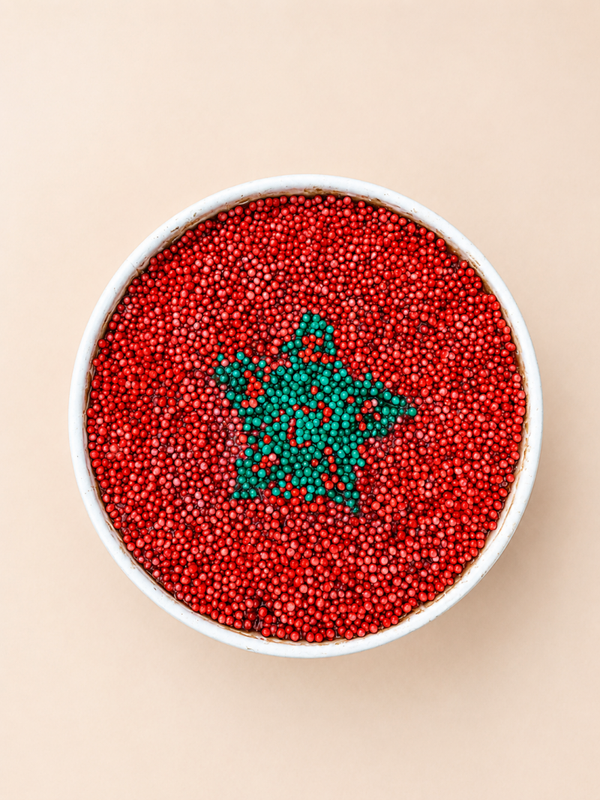 🇲🇦 Marokko Dot Cake ❤️💚