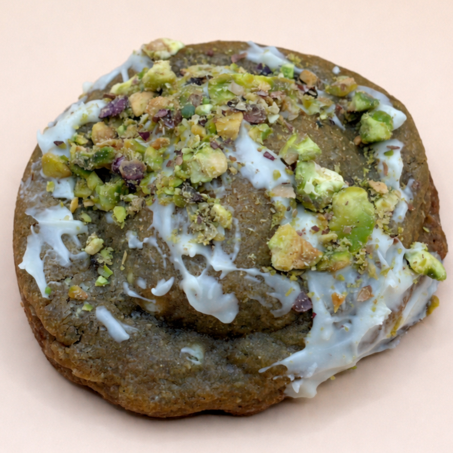 Pistache Künefe Cookie - white chocolate