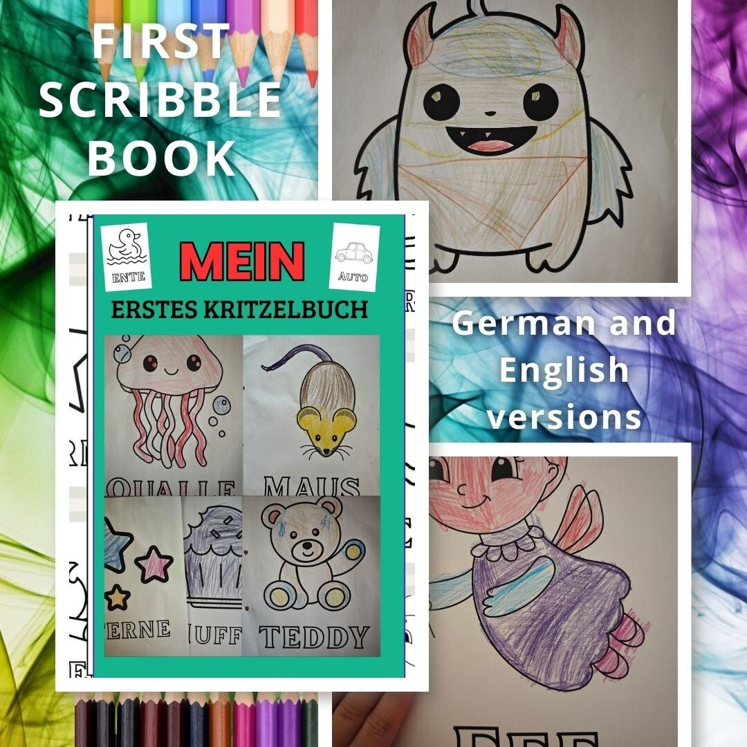 111 einfache Malvorlagen für Kinder: druckbar, klare Linien, sofortiger PDF-Download – das perfekte Malbuch für Kita & Vorschule