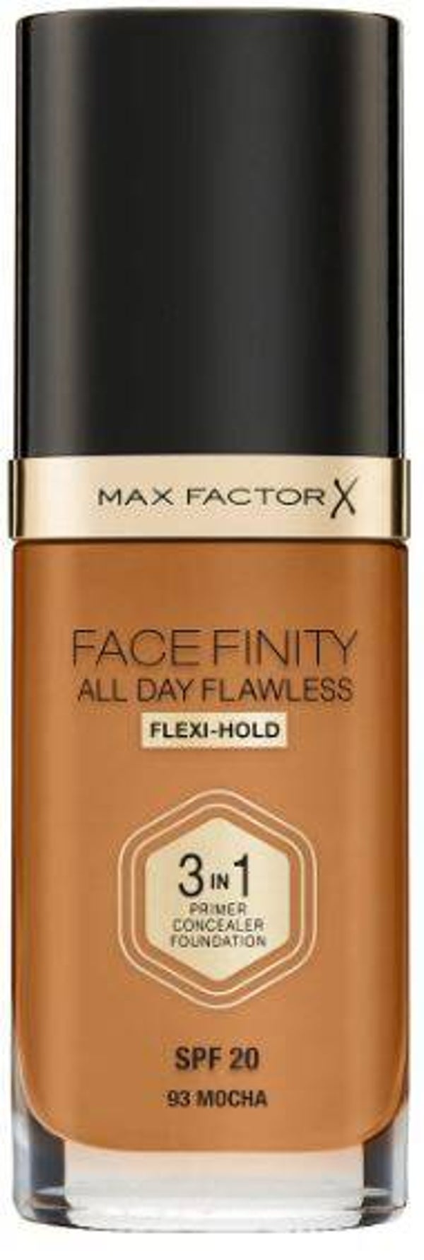 Max Factor Facefinity All Day Flawless 3 in 1, 93 Mocha