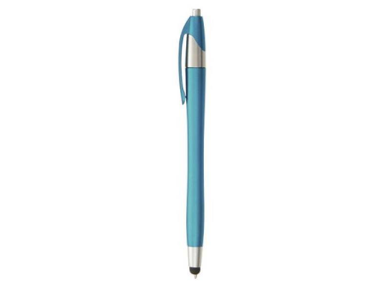 2 in 1 Kugelschreiber Türkis und Stylus Eingabestift für Touchscreens