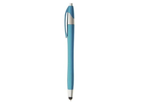 2 in 1 Kugelschreiber Türkis und Stylus Eingabestift für Touchscreens