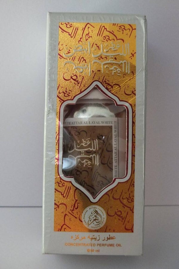 Parfümöl Al Fakhr Attar Al Layal White Perfumed Oil 50 ml