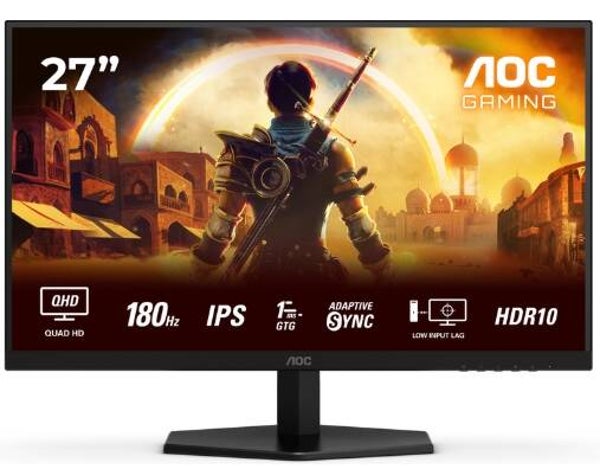 AOC G4 Q27G42XE 27" Quad HD 180Hz IPS Gaming monitor
