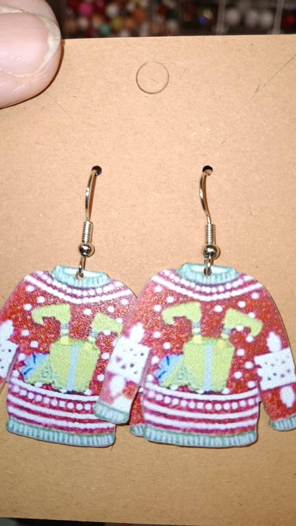 Bees' n bubbles Holiday Earrings Collection