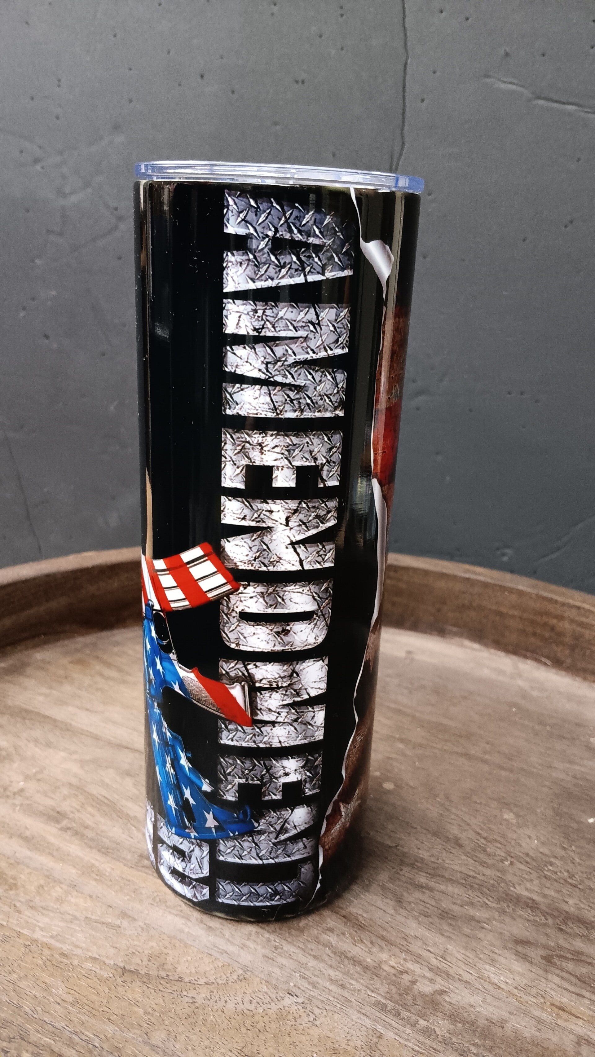 2nd “Amendment” Patriotic Tumbler – 20 oz