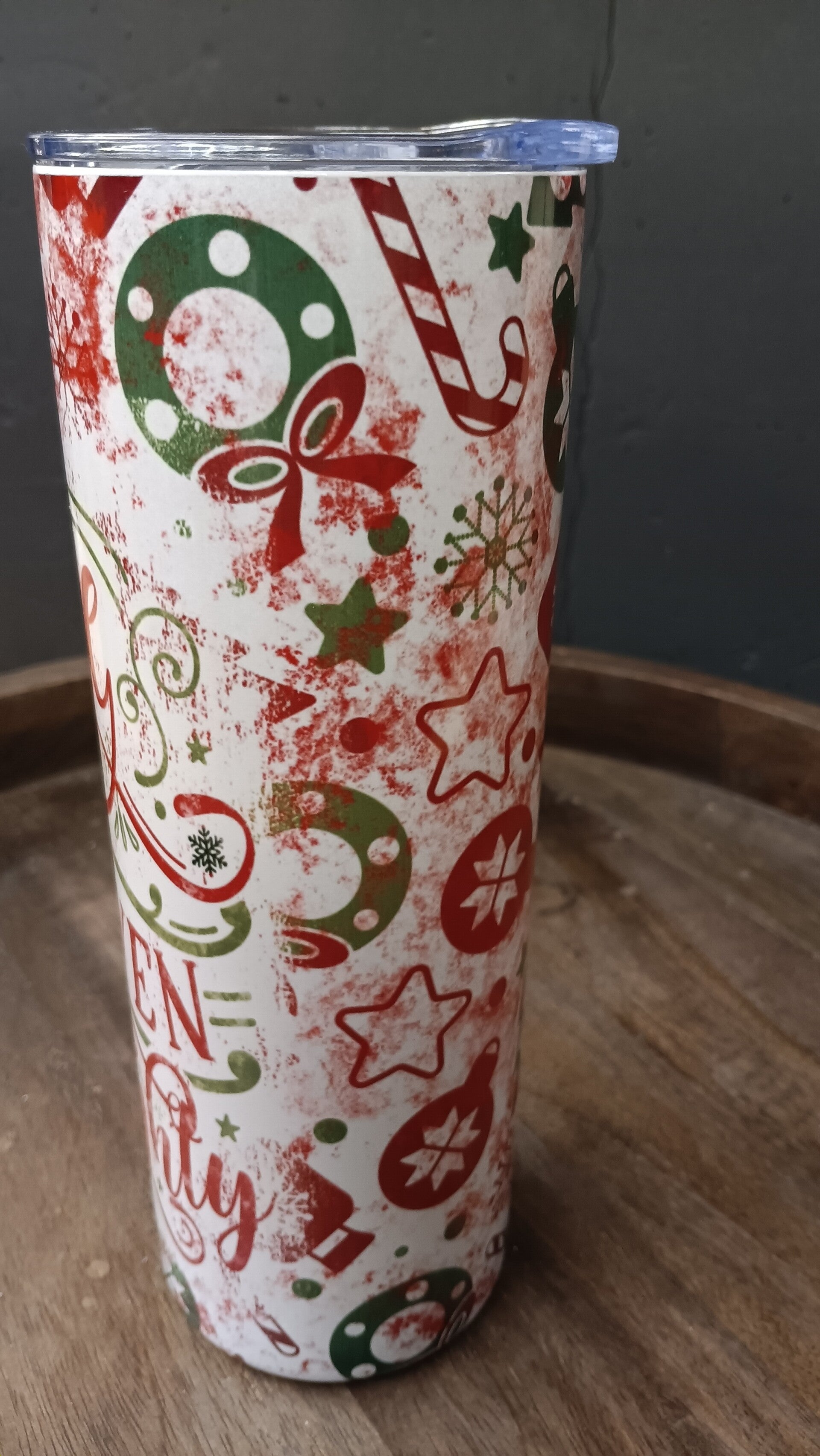 🎄 “Nice UNTIL PROVEN Naughty” Holiday Tumbler – 20 oz