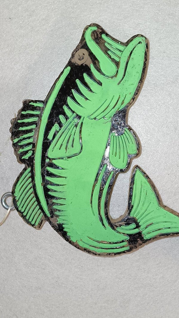 salmon car freshie ( no it wont smell like fish )