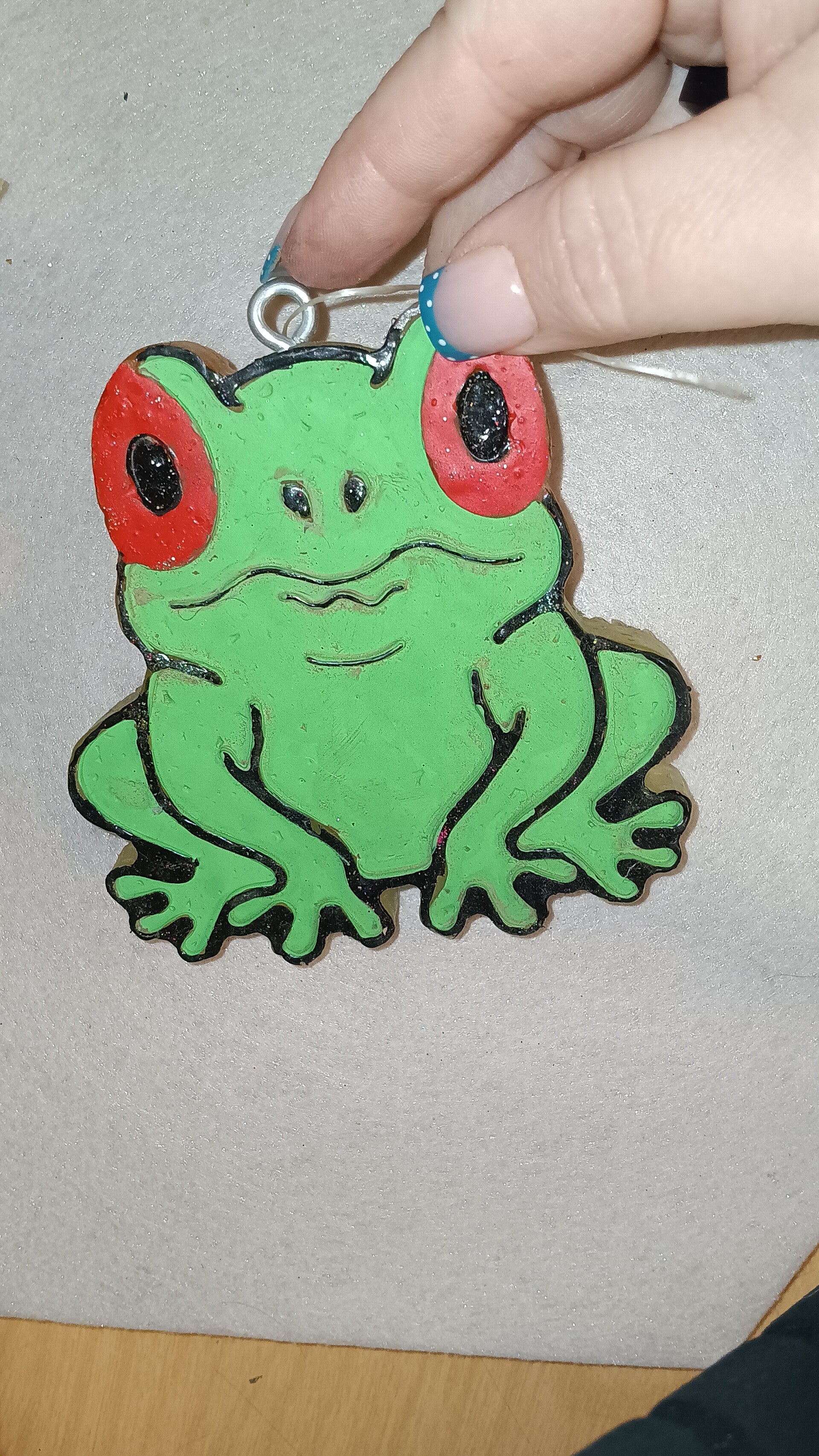 frog car freshie