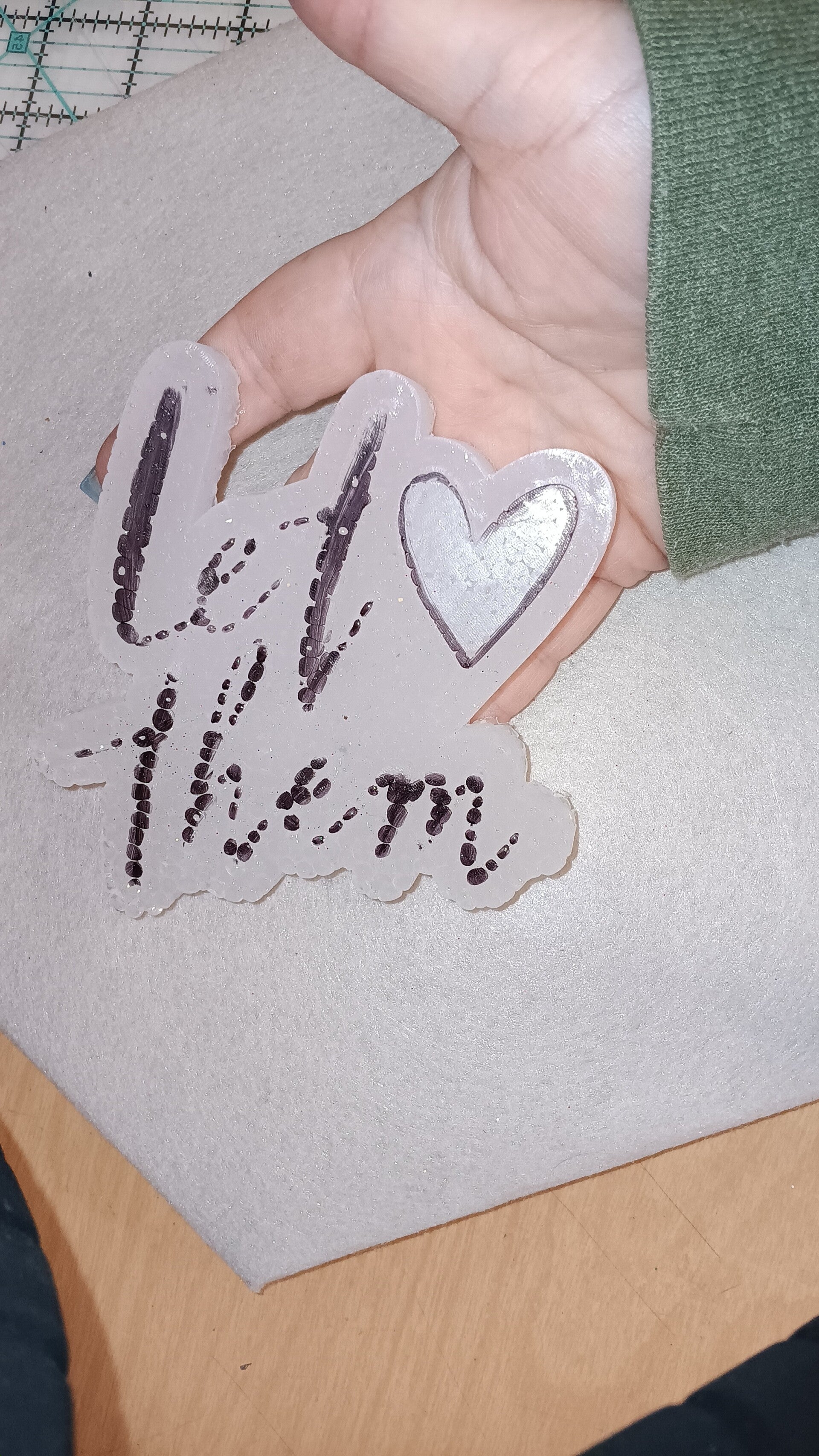 "let them" car freshie