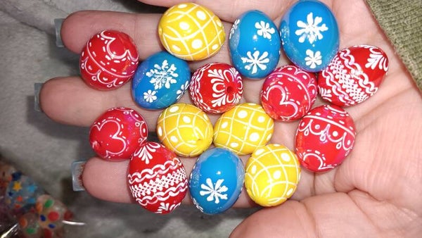 easter egg beads