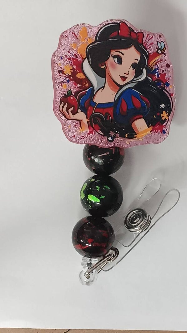 Fairytale Garden Princess Badge Reel