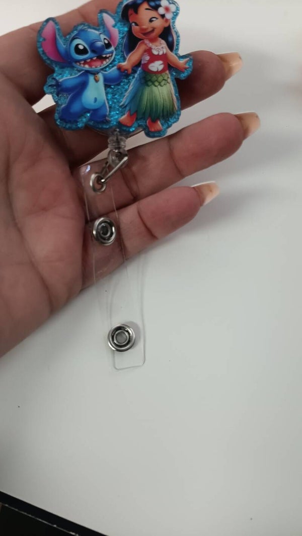 stitch badge reel